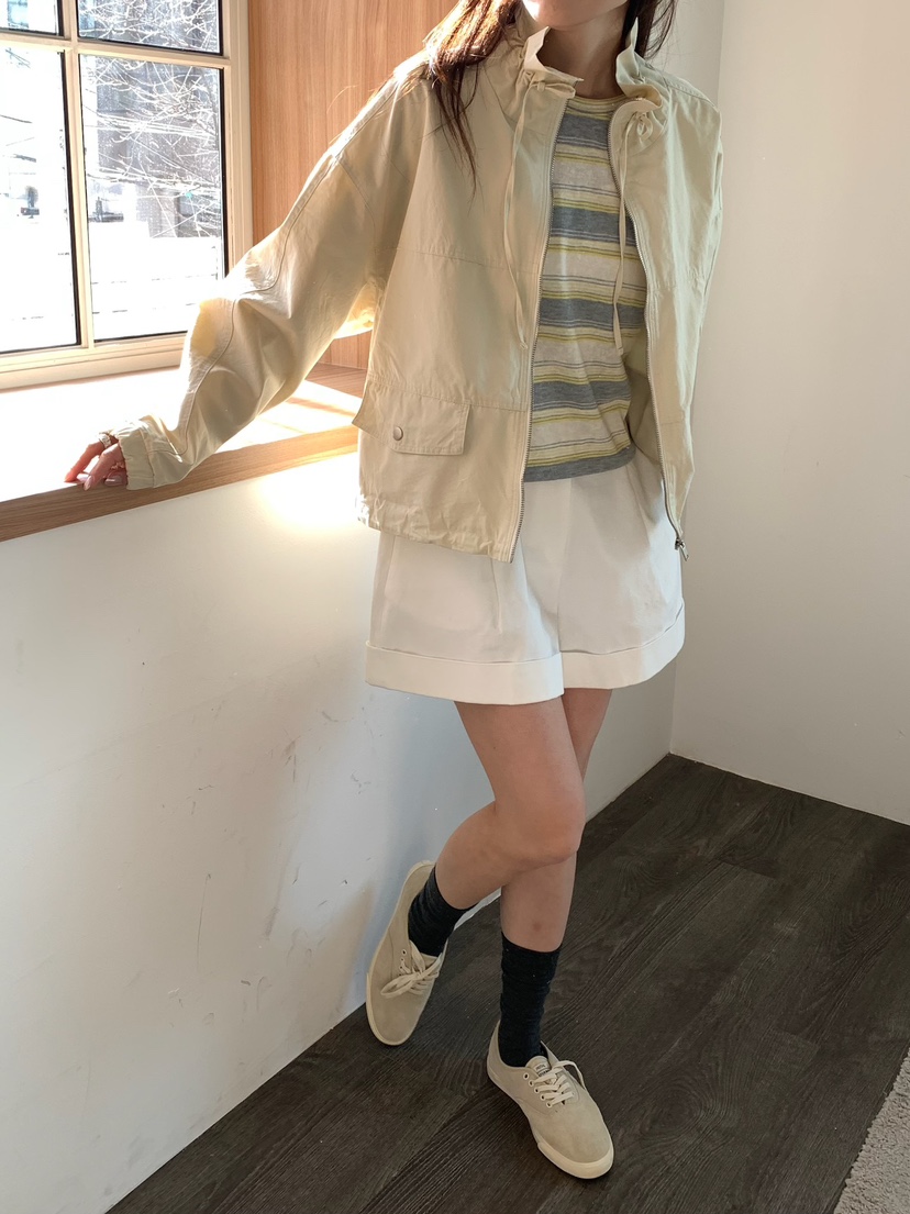 BLEECKER東大門直郵女裝新款熱賣推薦真品時尚夾克口袋高領BLEECKER夾克