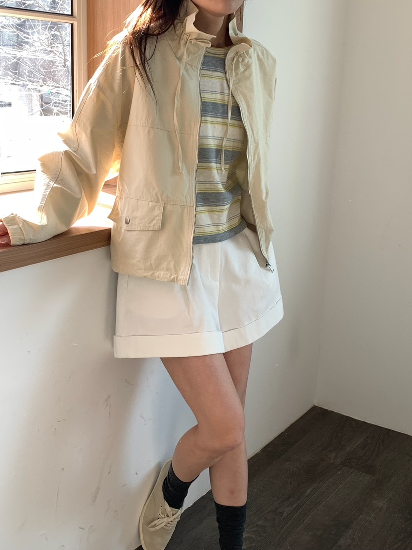 BLEECKER東大門直郵女裝新款熱賣推薦真品時尚夾克口袋高領BLEECKER夾克