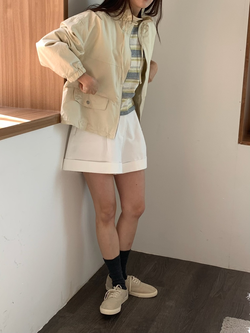 BLEECKER東大門直郵女裝新款熱賣推薦真品時尚夾克口袋高領BLEECKER夾克