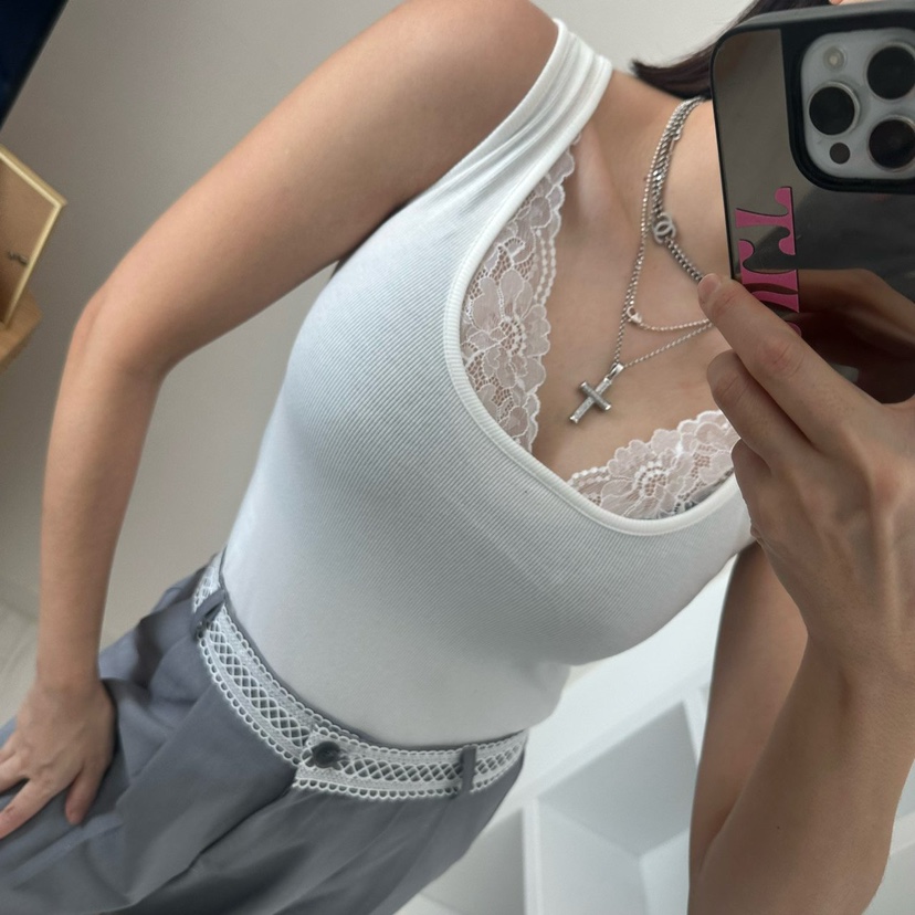 SOUIT東大門實拍女裝新款時尚休閑真品推薦職業26春夏吊帶背心SOUIT by mabel-L吊帶/背心