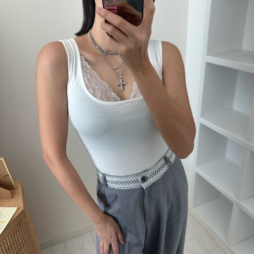 SOUIT東大門實拍女裝新款時尚休閑真品推薦職業26春夏吊帶背心SOUIT by mabel-L吊帶/背心圖色2