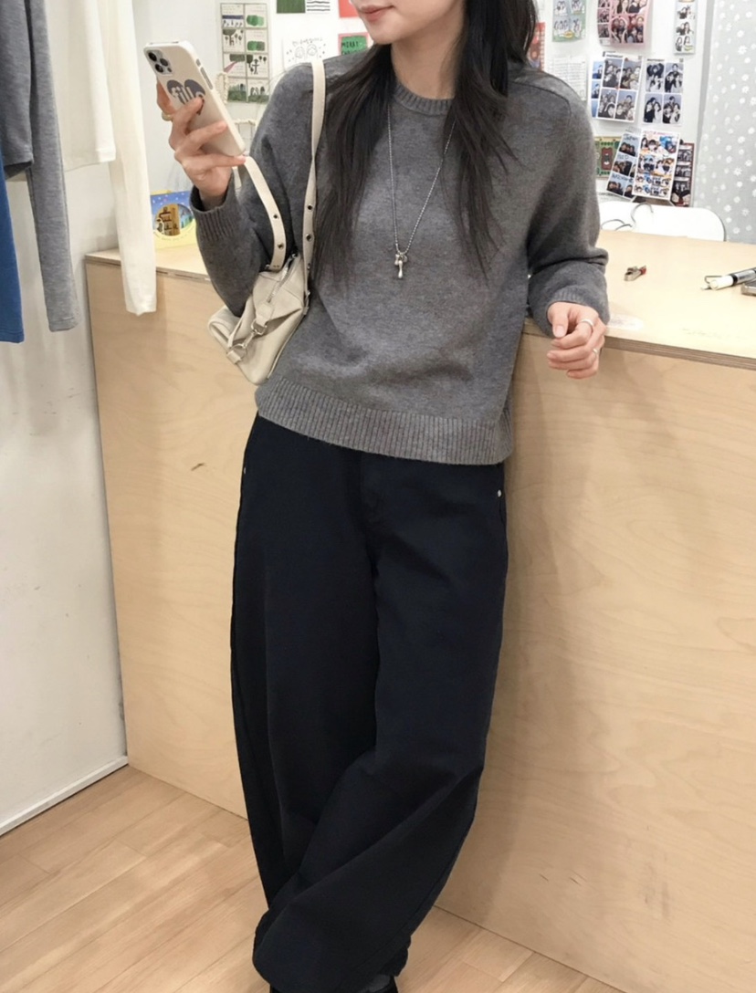 EOMPIT東大門實拍女裝新品人氣休閑熱賣26春夏推薦針織衫EOMPIT針織衫