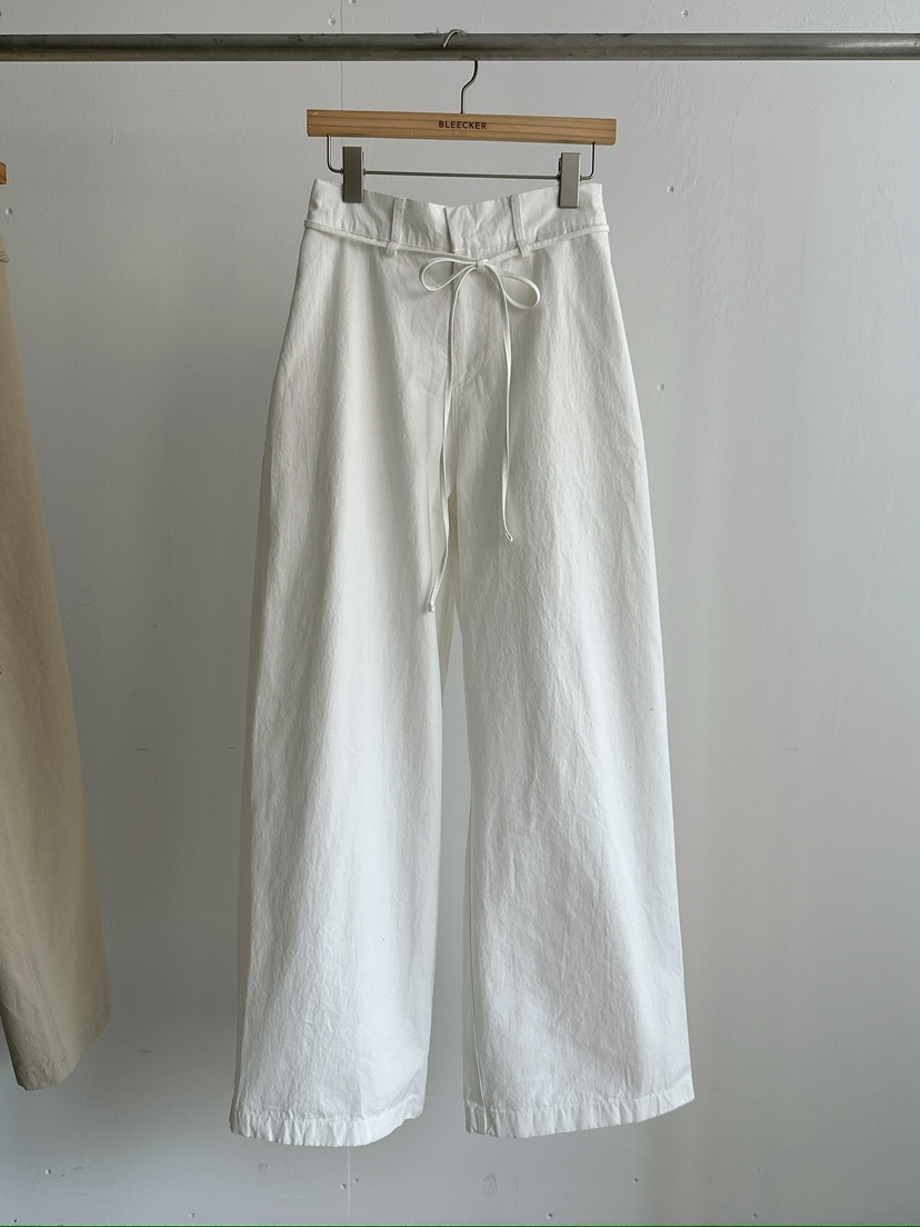 BLEECKER韓國代購女士新品推薦時尚真品人氣休閑褲含腰繩BLEECKER休閑褲圖色2