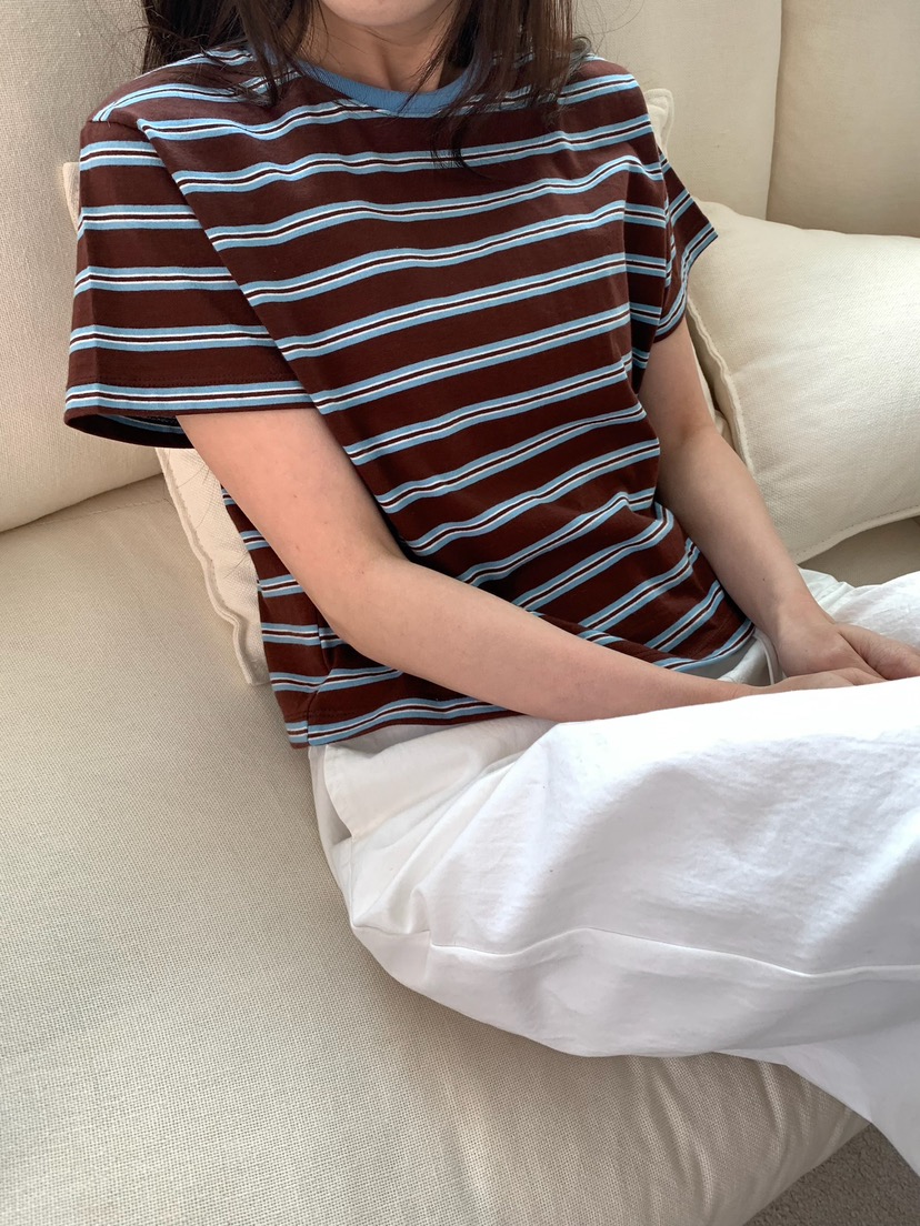 BLEECKER韓國代購女士新款休閑時尚推薦人氣26春夏熱賣T恤BLEECKERT恤