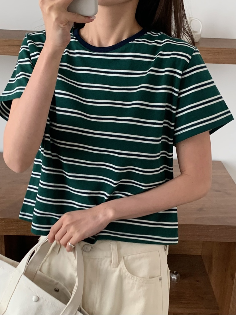 BLEECKER韓國代購女士新款休閑時尚推薦人氣26春夏熱賣T恤BLEECKERT恤