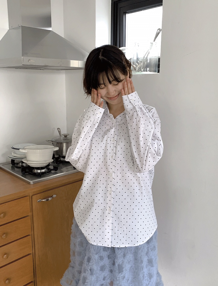 LETAILOR東大門直郵女士新品26春夏時尚推薦熱賣襯衫蕾絲衫LETAILOR襯衫/蕾絲衫圖色1