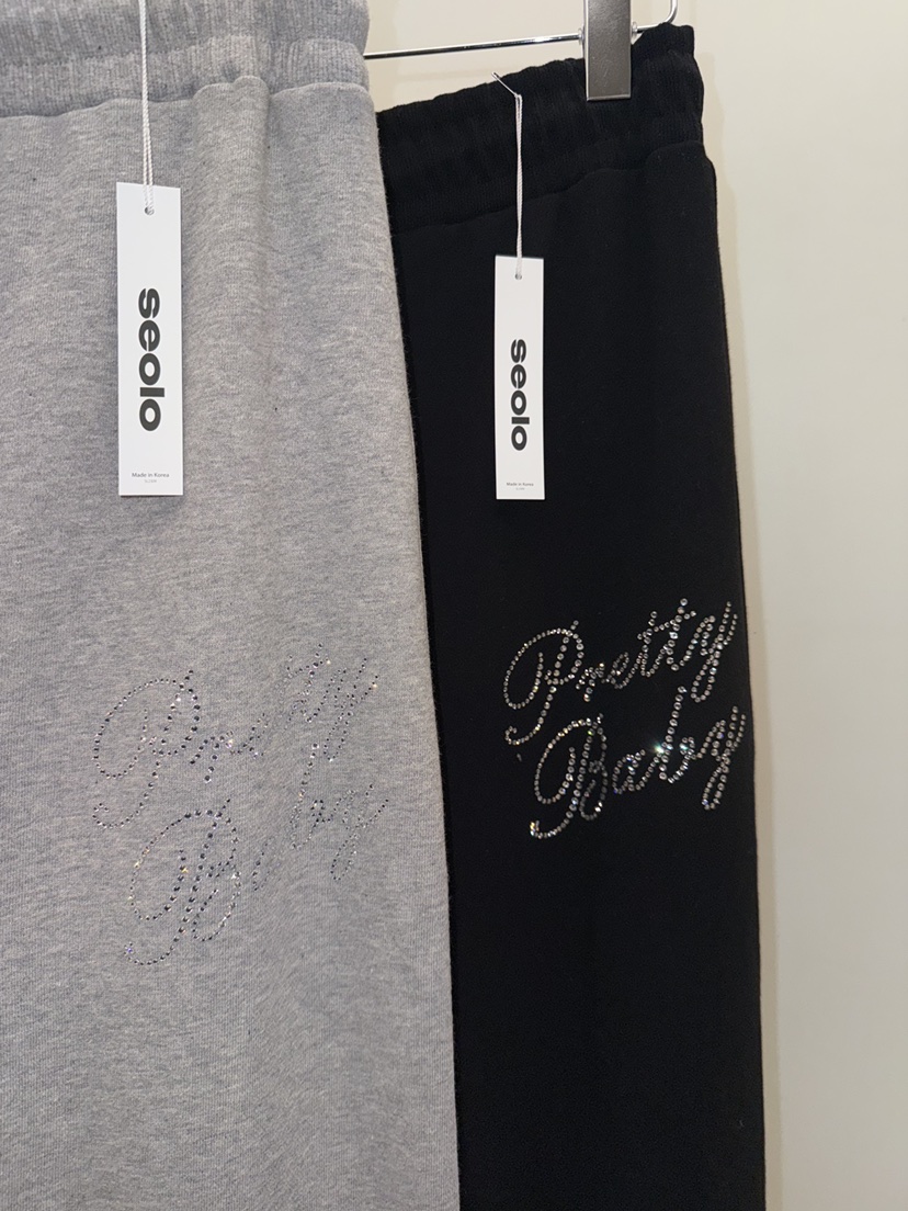 SEOLO韓國直郵女裝新品時尚26春夏人氣真品休閑熱賣休閑褲Seolo seoul休閑褲