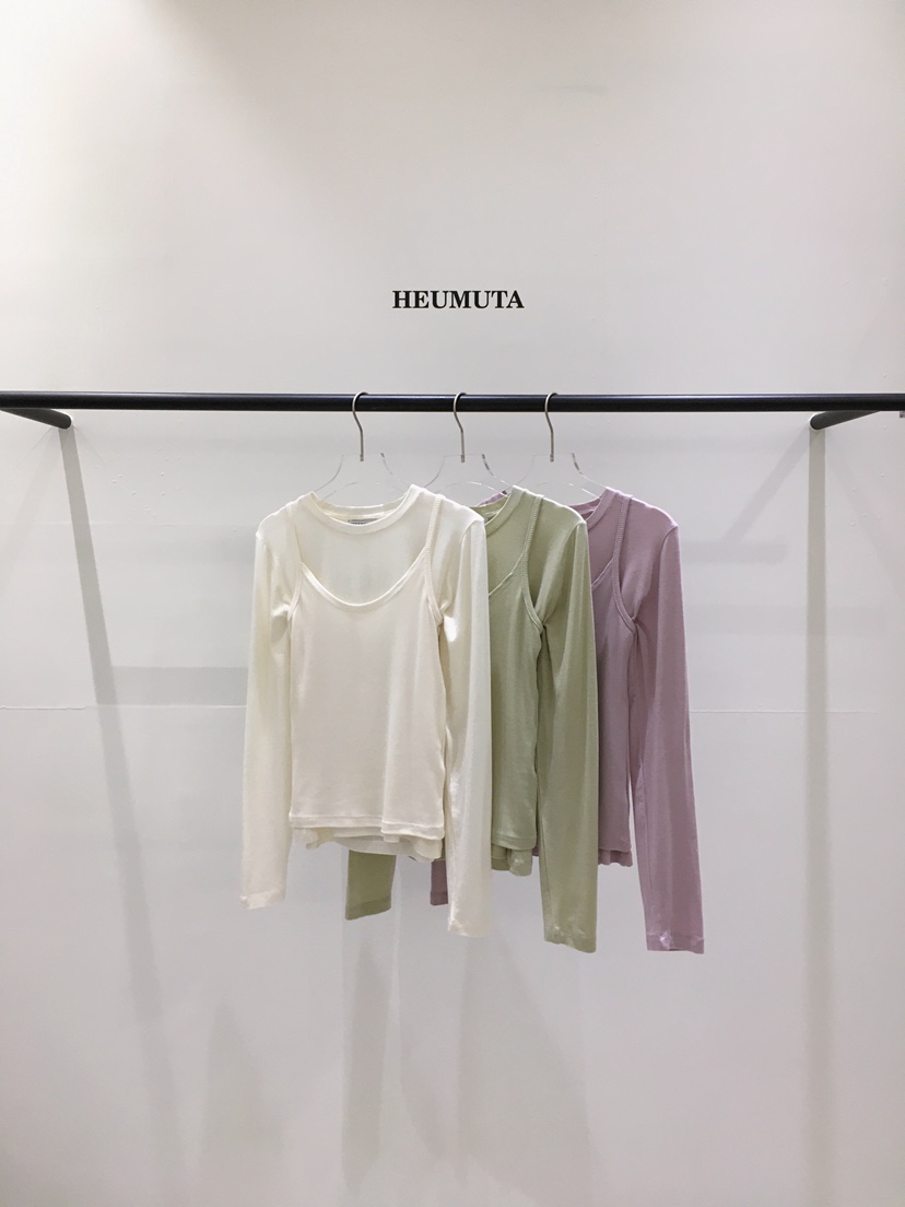 HEUMUTA韓國直郵女士新款推薦人氣休閑熱賣職業時尚長袖T恤HEUMUTA長袖T恤