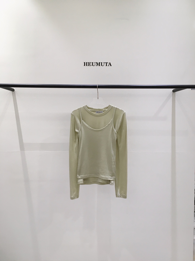 HEUMUTA韓國直郵女士新款推薦人氣休閑熱賣職業時尚長袖T恤HEUMUTA長袖T恤圖色1