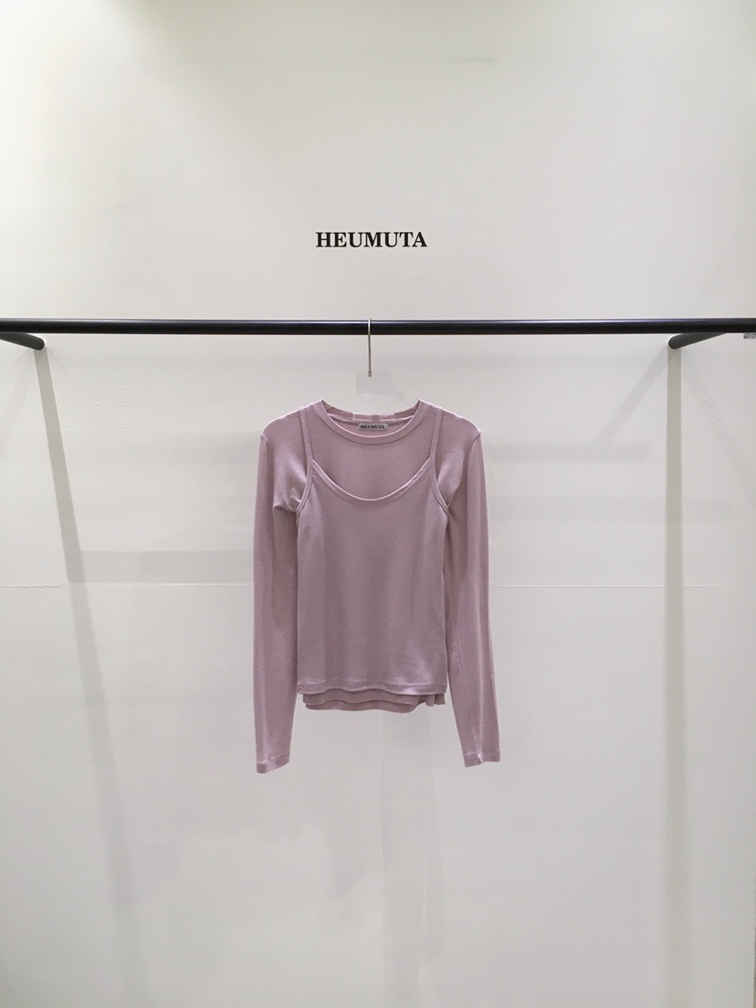 HEUMUTA韓國直郵女士新款推薦人氣休閑熱賣職業時尚長袖T恤HEUMUTA長袖T恤圖色2