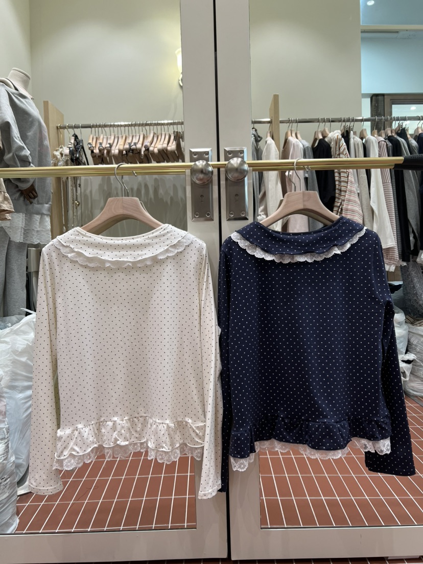 BE&amp;BE東大門代購女士新款26春夏真品職業人氣長袖T恤BE&be長袖T恤