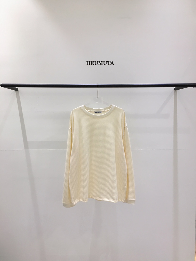 HEUMUTA東大門直郵女裝新品真品職業人氣休閑時尚長袖T恤HEUMUTA長袖T恤圖色1