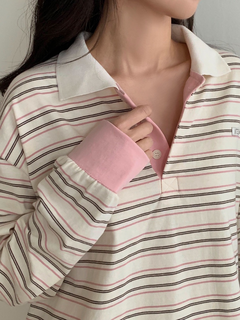 FORMSTUDIO韓國直郵女士新品人氣熱賣26春夏休閑真品長袖T恤FORMSTUDIO長袖T恤