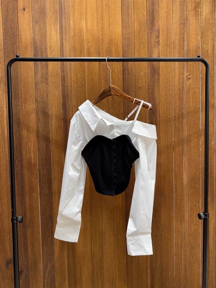 2TWO MOON東大門直郵女裝新品熱賣26春夏人氣襯衫蕾絲衫2TWO MOON襯衫/蕾絲衫圖色1