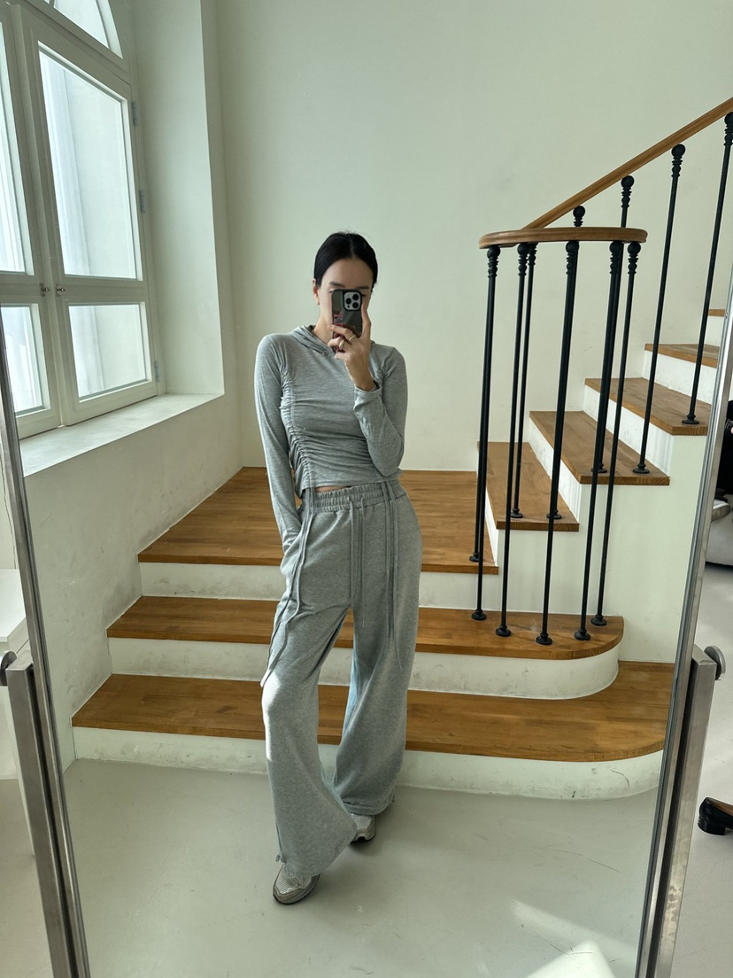 SOUIT韓國直郵女裝新品職業26春夏推薦人氣熱賣真品休閑褲SOUIT by mabel-L休閑褲