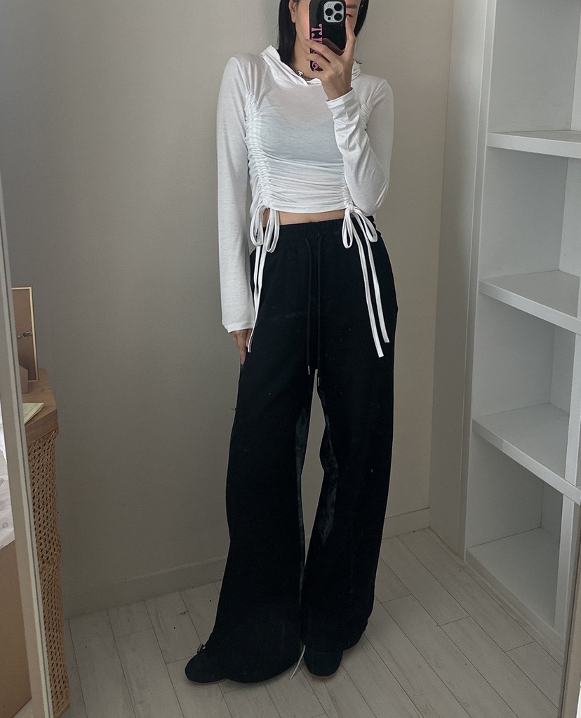 SOUIT韓國直郵女裝新品職業26春夏推薦人氣熱賣真品休閑褲SOUIT by mabel-L休閑褲