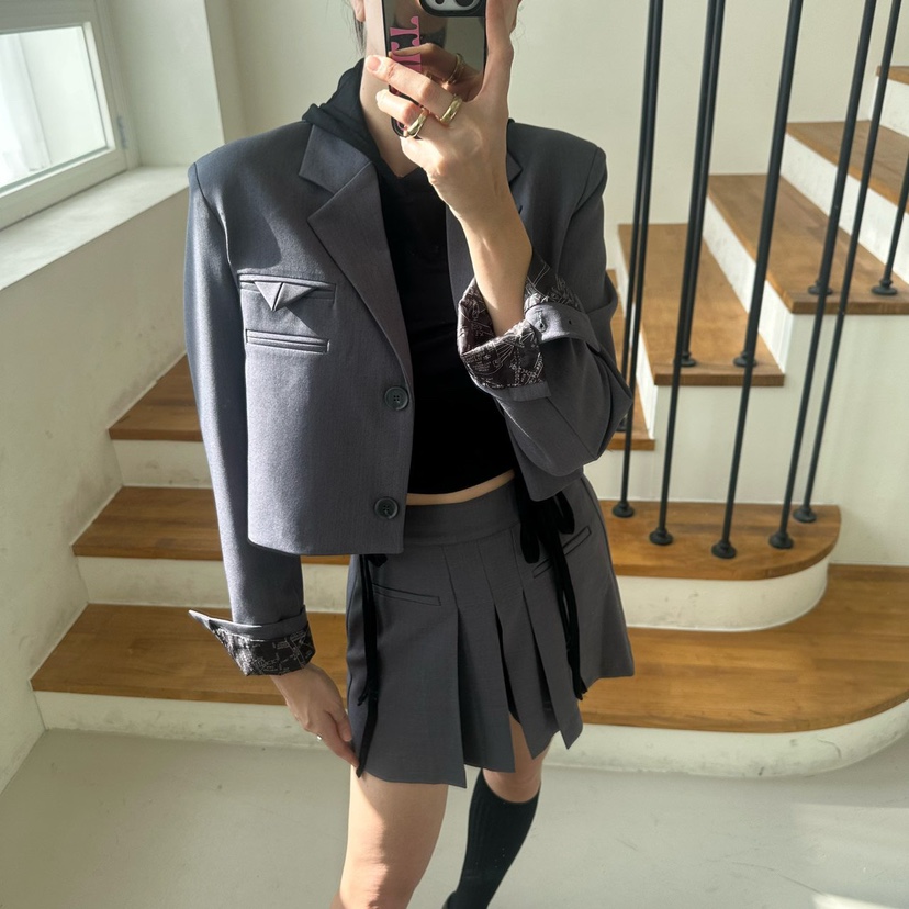 SOUIT東大門直郵女裝新品推薦時尚26春夏職業真品休閑夾克SOUIT by mabel-L夾克