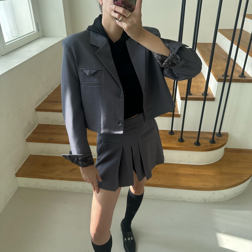 SOUIT東大門直郵女裝新品推薦時尚26春夏職業真品休閑夾克SOUIT by mabel-L夾克