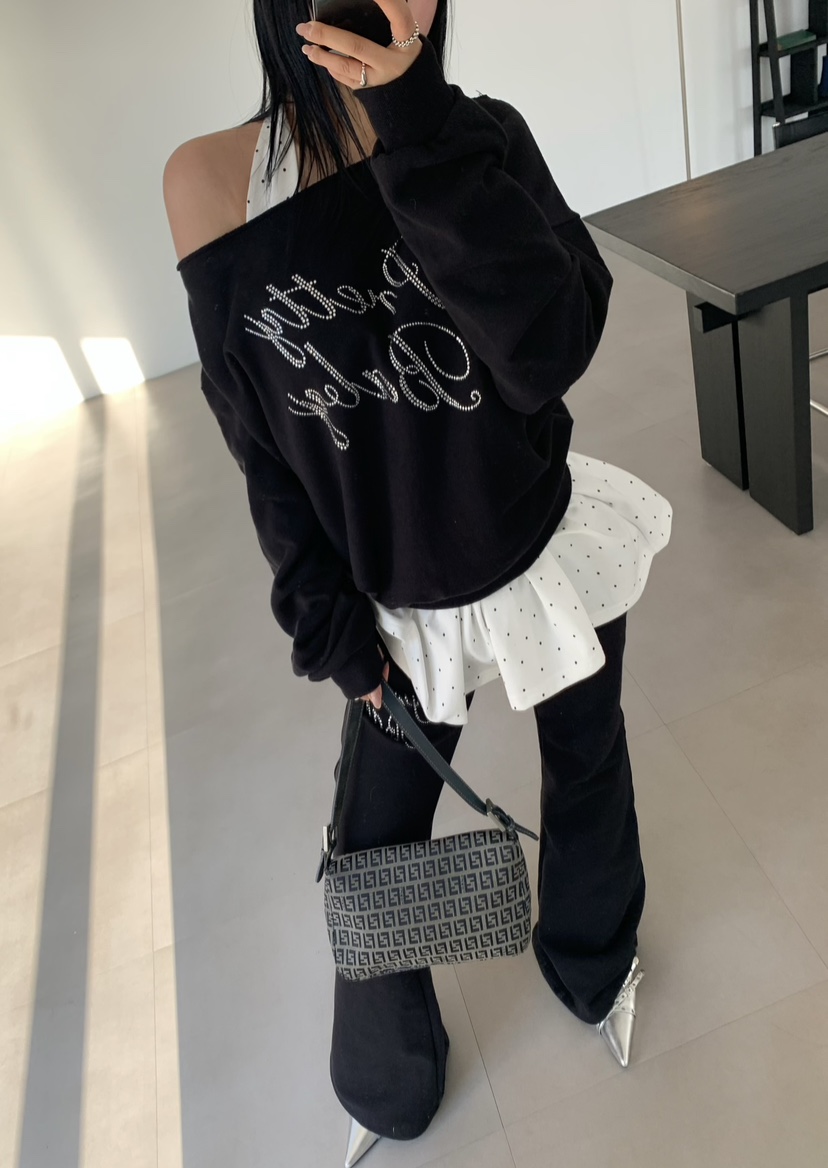 SEOLO東大門直郵女士新品熱賣休閑真品推薦人氣26春夏衛衣Seolo seoul衛衣