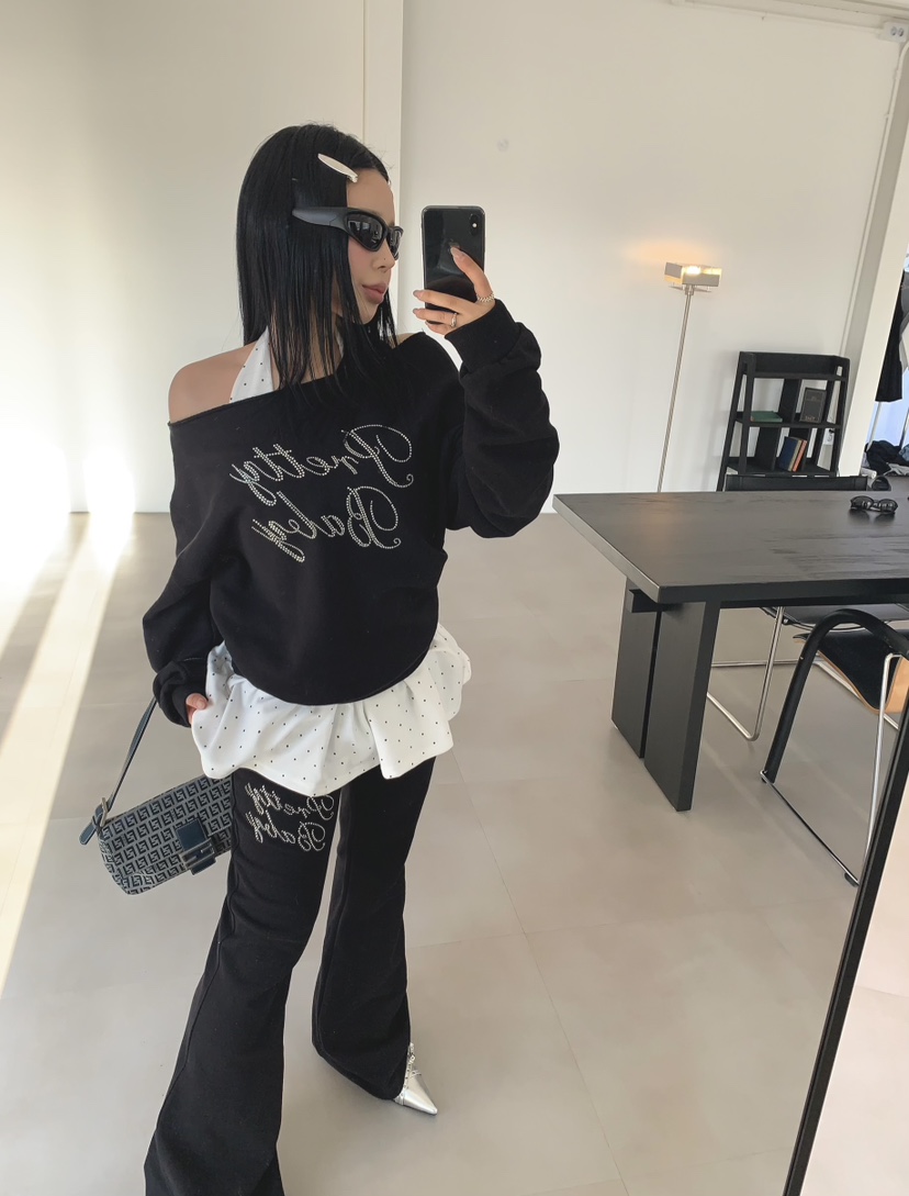 SEOLO東大門直郵女士新品熱賣休閑真品推薦人氣26春夏衛衣Seolo seoul衛衣