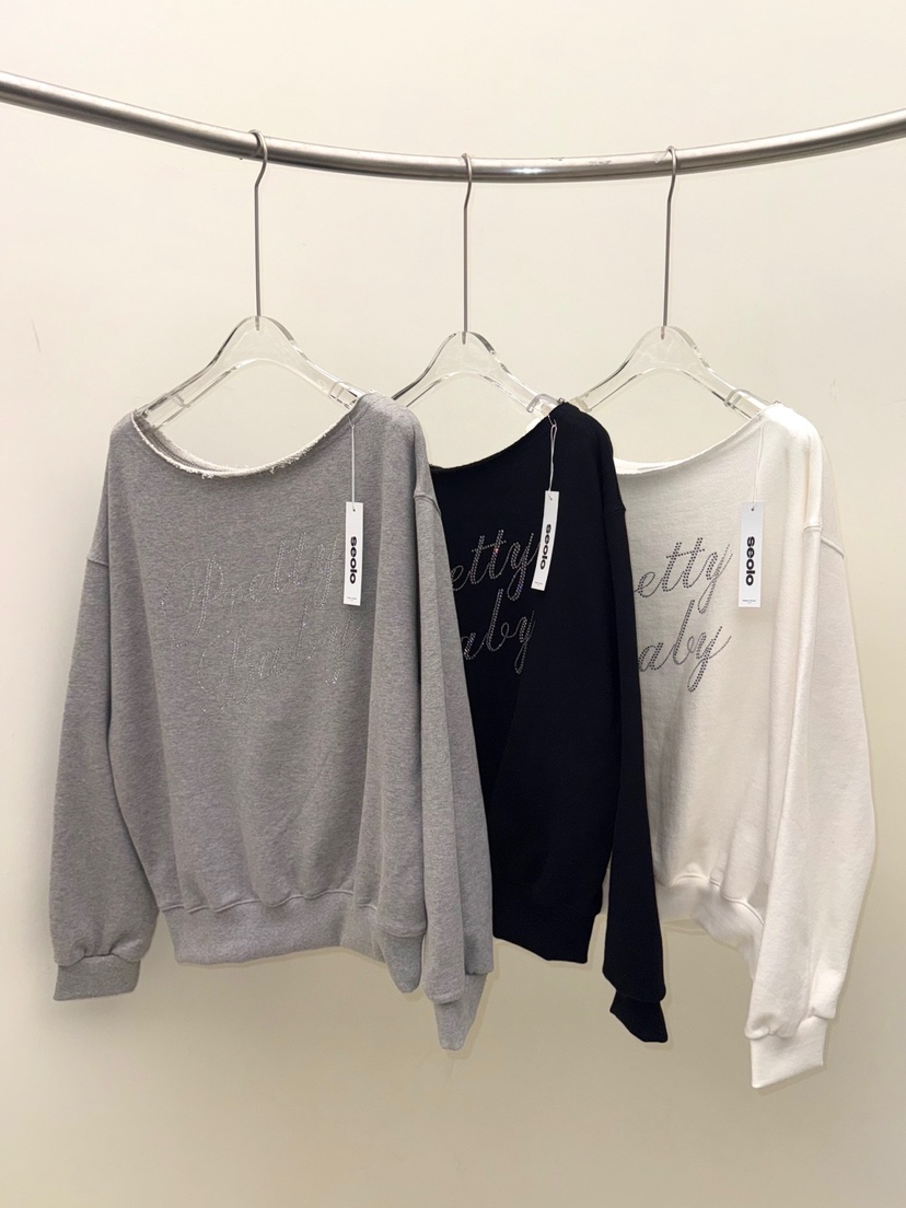 SEOLO東大門直郵女士新品熱賣休閑真品推薦人氣26春夏衛衣Seolo seoul衛衣