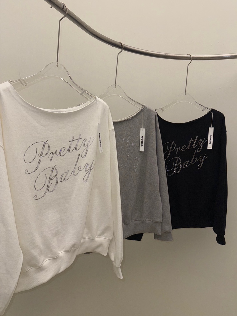 SEOLO東大門直郵女士新品熱賣休閑真品推薦人氣26春夏衛衣Seolo seoul衛衣