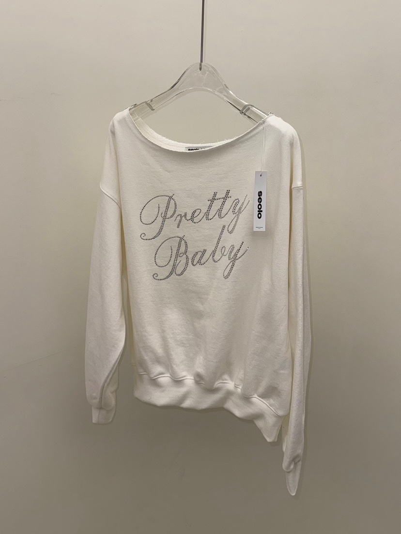 SEOLO東大門直郵女士新品熱賣休閑真品推薦人氣26春夏衛衣Seolo seoul衛衣圖色2