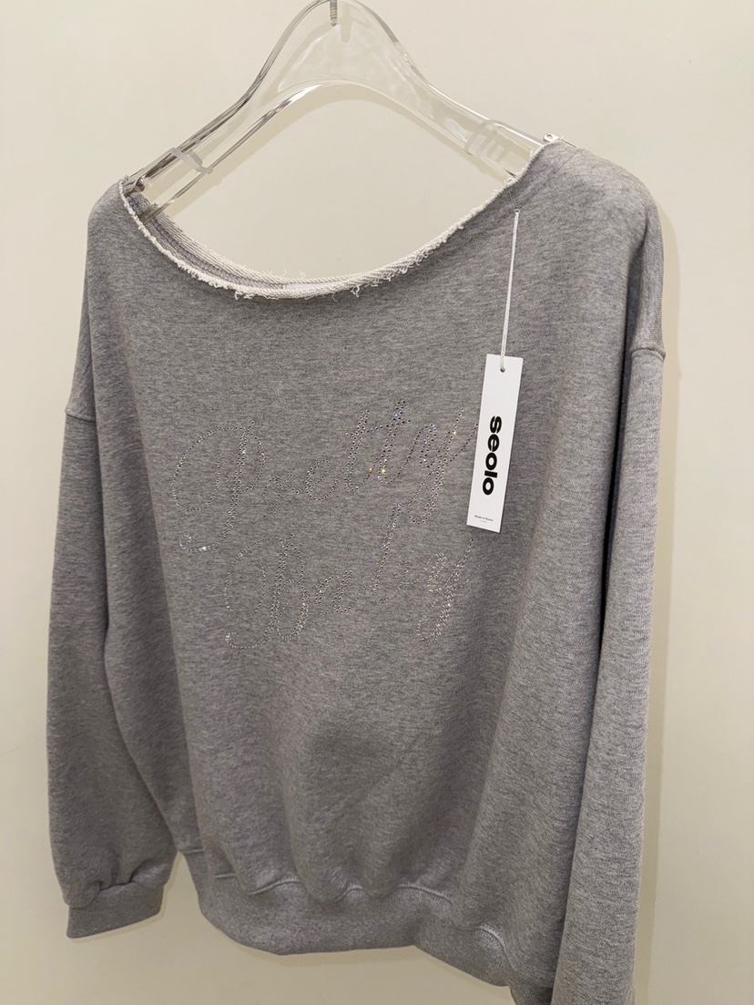 SEOLO東大門直郵女士新品熱賣休閑真品推薦人氣26春夏衛衣Seolo seoul衛衣圖色3