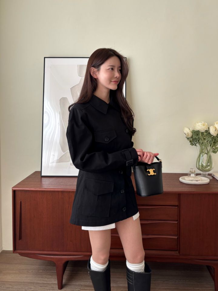 mars東大門實拍女士新款人氣職業熱賣真品時尚26春夏短裙口袋mars短裙