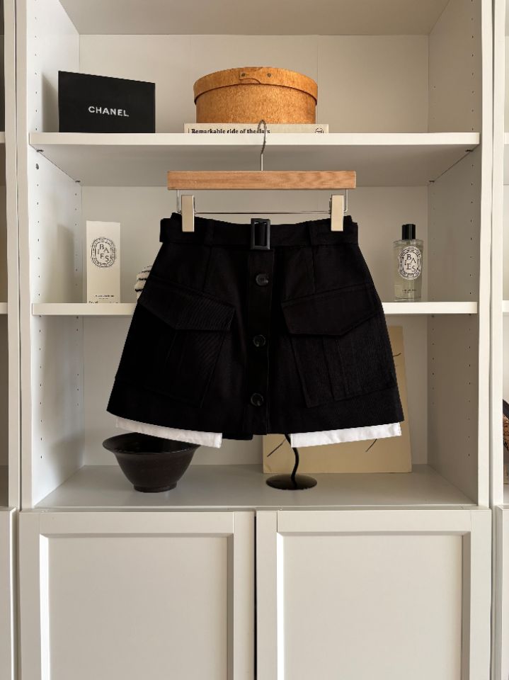 mars東大門實拍女士新款人氣職業熱賣真品時尚26春夏短裙口袋mars短裙圖色2