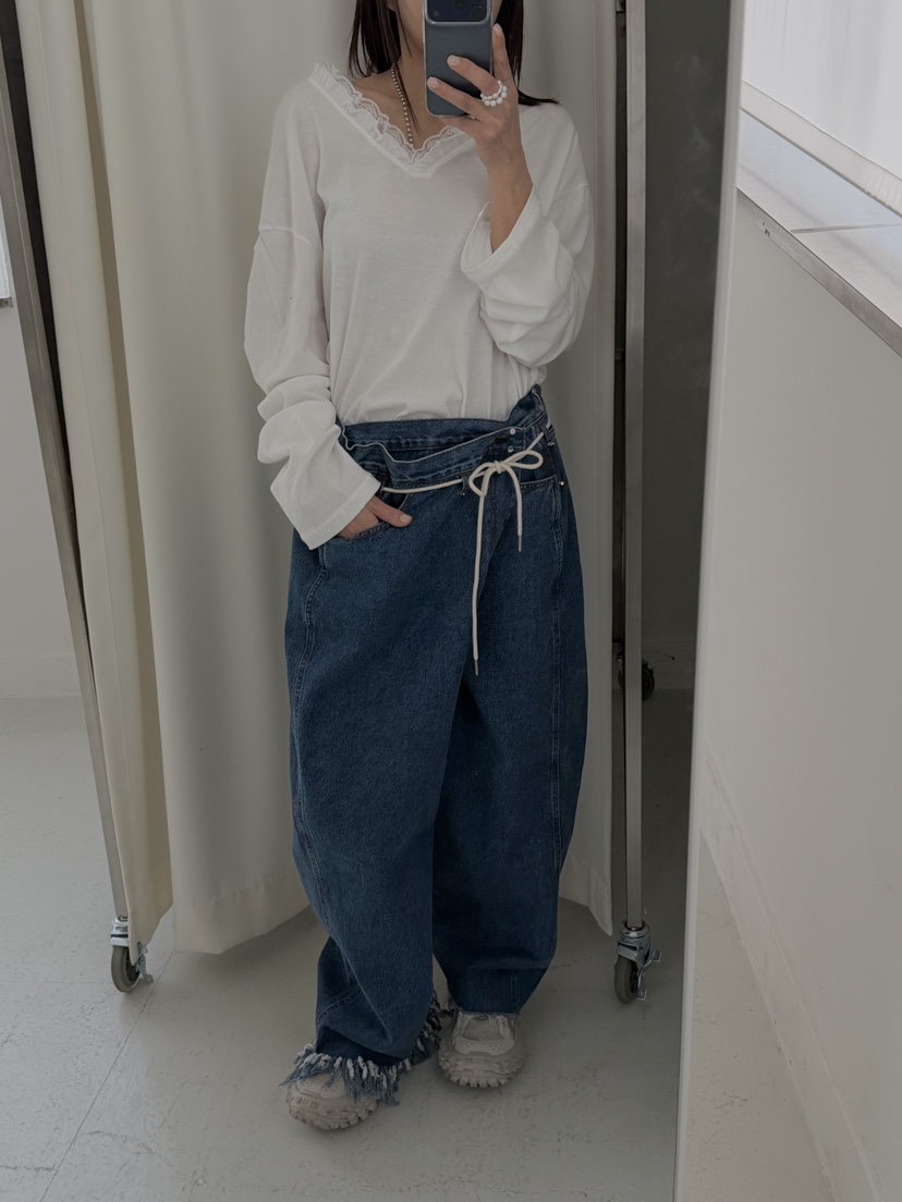 FRANC—L東大門代購女裝新款職業熱賣時尚26春夏休閑長袖T恤FRANC長袖T恤