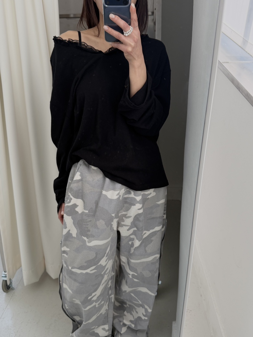 FRANC—L東大門代購女裝新款職業熱賣時尚26春夏休閑長袖T恤FRANC長袖T恤圖色3