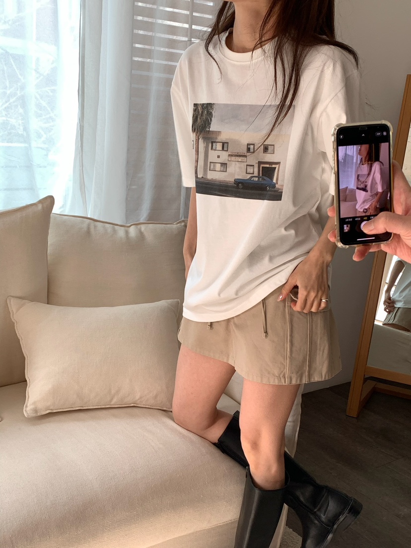 BLEECKER東大門實拍女士新款26春夏人氣推薦職業真品時尚T恤BLEECKERT恤