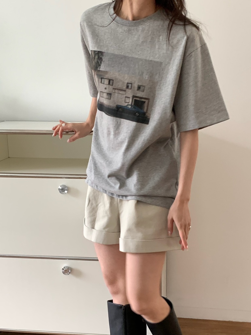 BLEECKER東大門實拍女士新款26春夏人氣推薦職業真品時尚T恤BLEECKERT恤