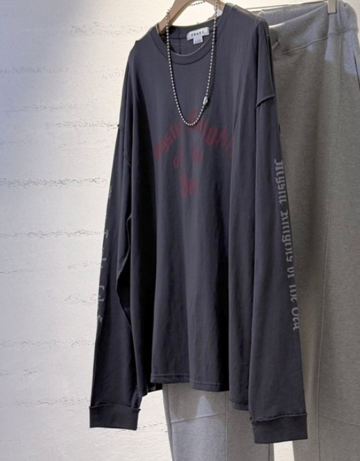 FRANC—L韓國直郵女士新款休閑26春夏真品熱賣時尚長袖T恤FRANC長袖T恤圖色2