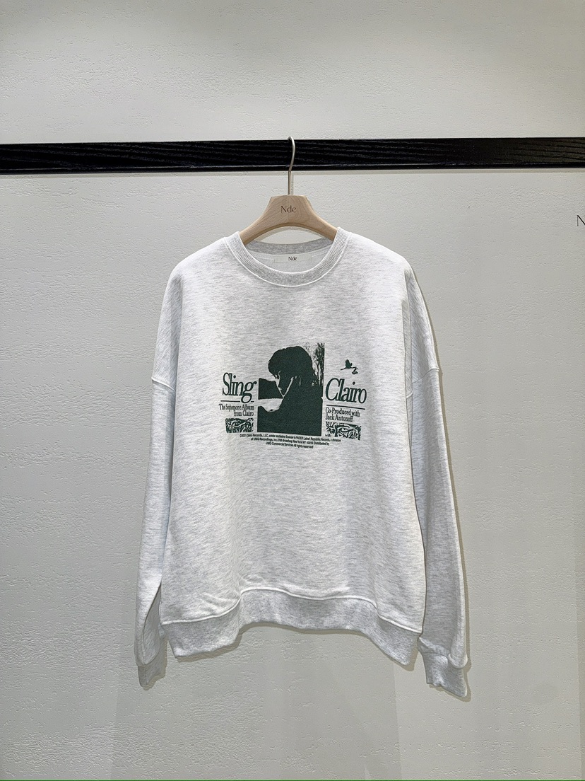 NDE東大門代購女裝新品職業推薦時尚真品熱賣26春夏人氣衛衣BOHEME_NDE衛衣圖色2