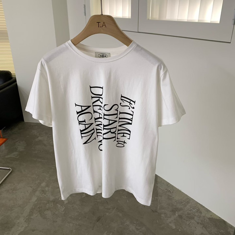 THE ABLE韓國代購女士新品真品推薦熱賣人氣職業時尚T恤THE ABLE/TAT恤圖色1