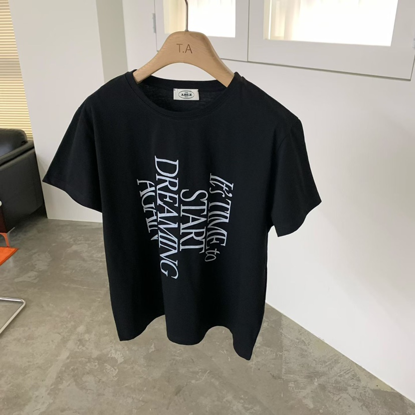 THE ABLE韓國代購女士新品真品推薦熱賣人氣職業時尚T恤THE ABLE/TAT恤圖色2