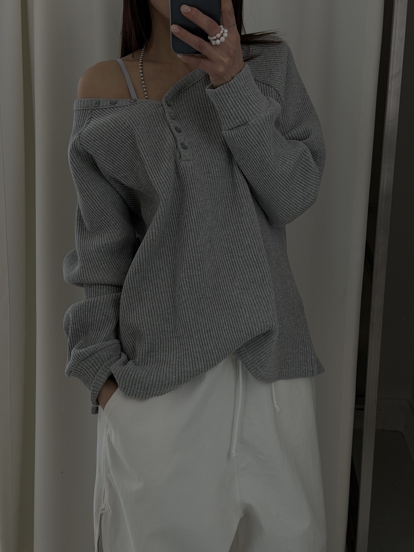 FRANC—L韓國直郵女士新品推薦熱賣26春夏時尚休閑長袖T恤FRANC長袖T恤