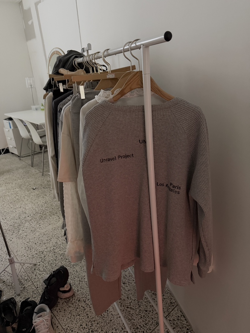 FRANC—L韓國直郵女士新品推薦熱賣26春夏時尚休閑長袖T恤FRANC長袖T恤