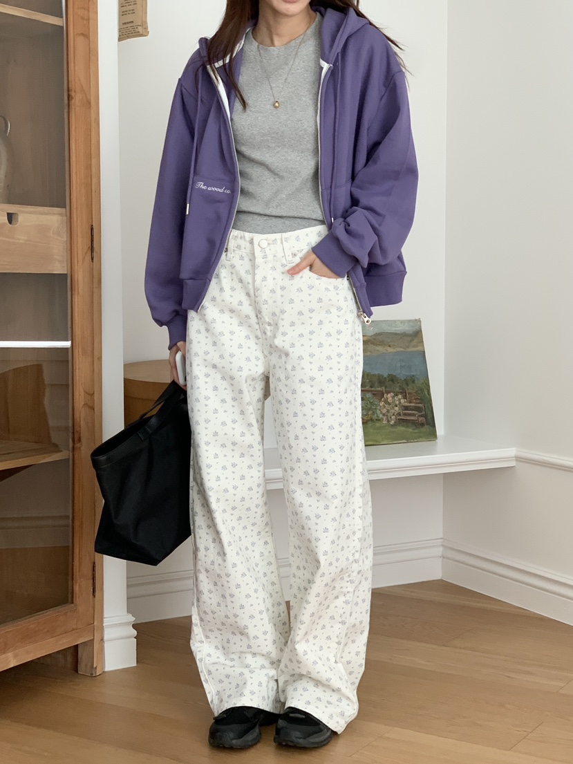 WOOD韓國代購女士新品人氣職業真品時尚熱賣休閑推薦休閑褲WOOD休閑褲