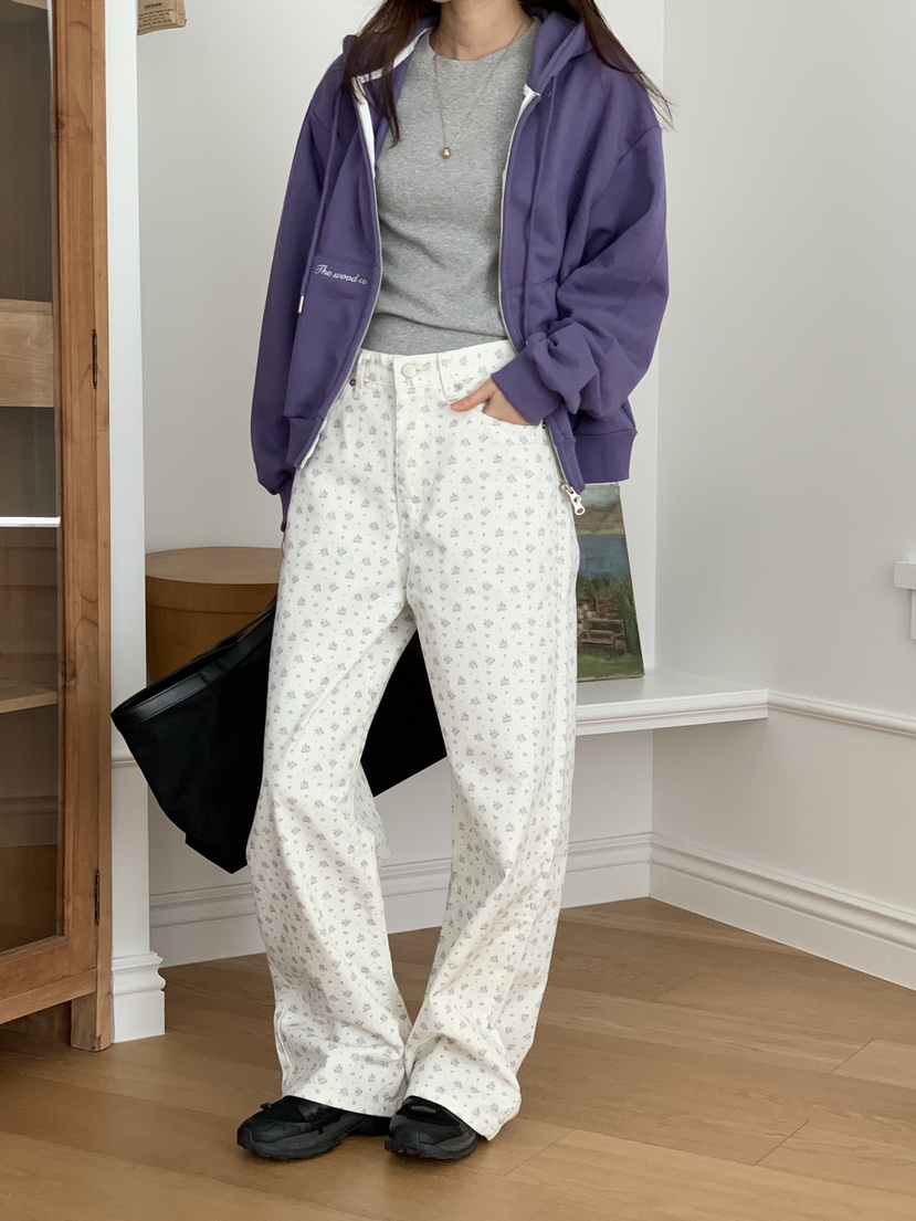 WOOD韓國代購女士新品人氣職業真品時尚熱賣休閑推薦休閑褲WOOD休閑褲