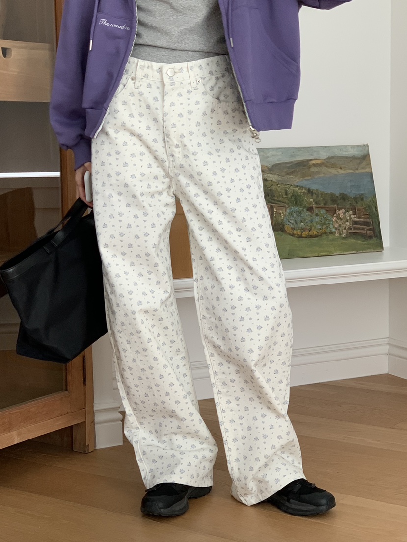 WOOD韓國代購女士新品人氣職業真品時尚熱賣休閑推薦休閑褲WOOD休閑褲