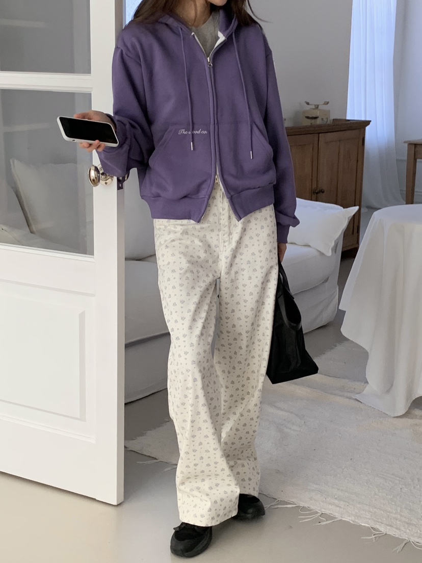 WOOD韓國代購女士新品人氣職業真品時尚熱賣休閑推薦休閑褲WOOD休閑褲