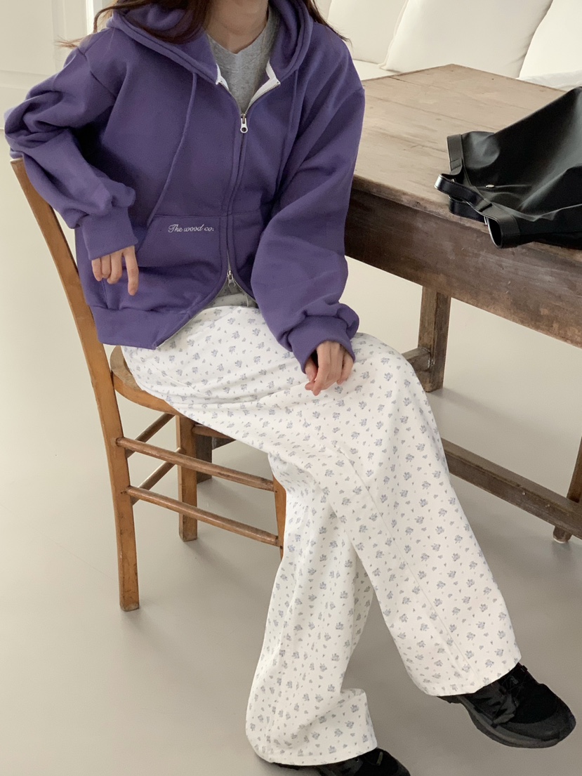 WOOD韓國代購女士新品人氣職業真品時尚熱賣休閑推薦休閑褲WOOD休閑褲