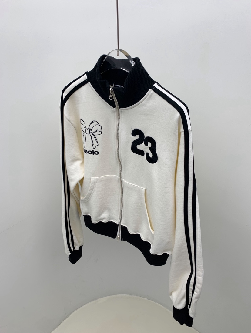 SEOLO韓國直郵女士新品職業人氣推薦時尚熱賣26春夏夾克拉鏈Seolo seoul夾克