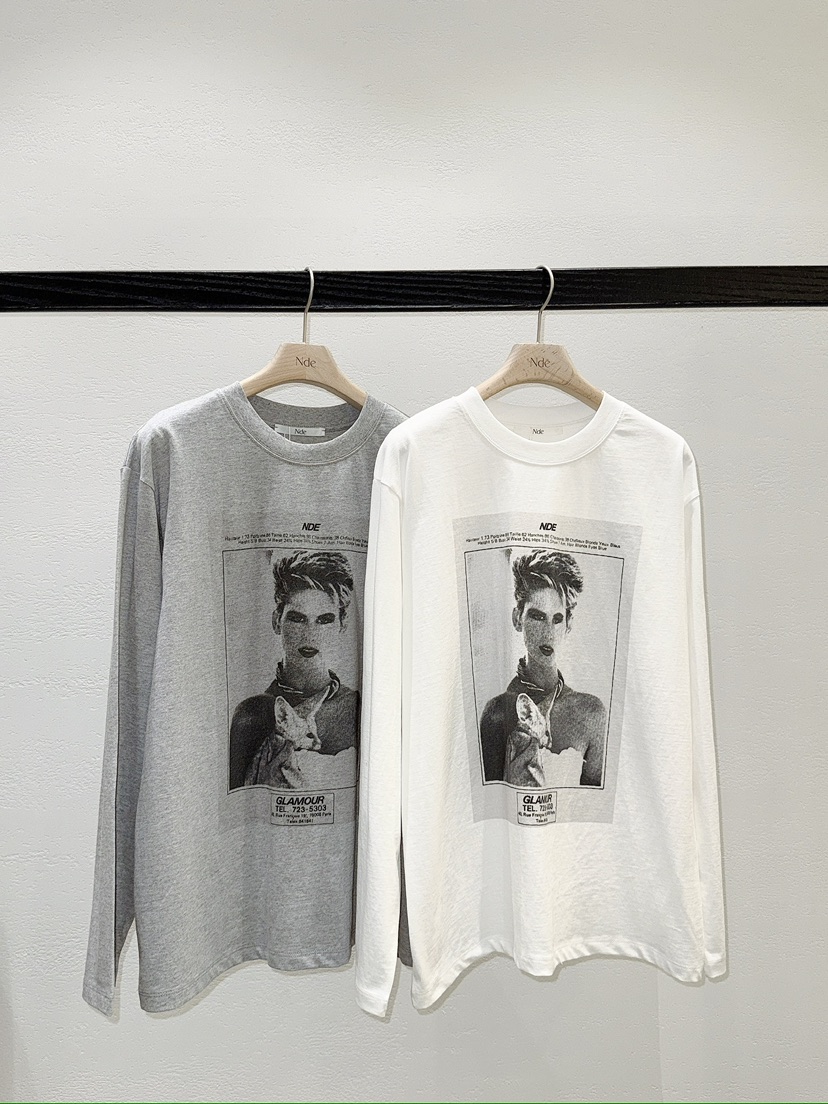 NDE東大門代購女士新款熱賣職業人氣26春夏時尚推薦長袖T恤BOHEME_NDE長袖T恤