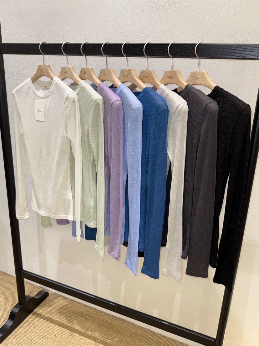 NDE東大門直郵女裝新款熱賣人氣職業真品休閑推薦長袖T恤BOHEME_NDE長袖T恤