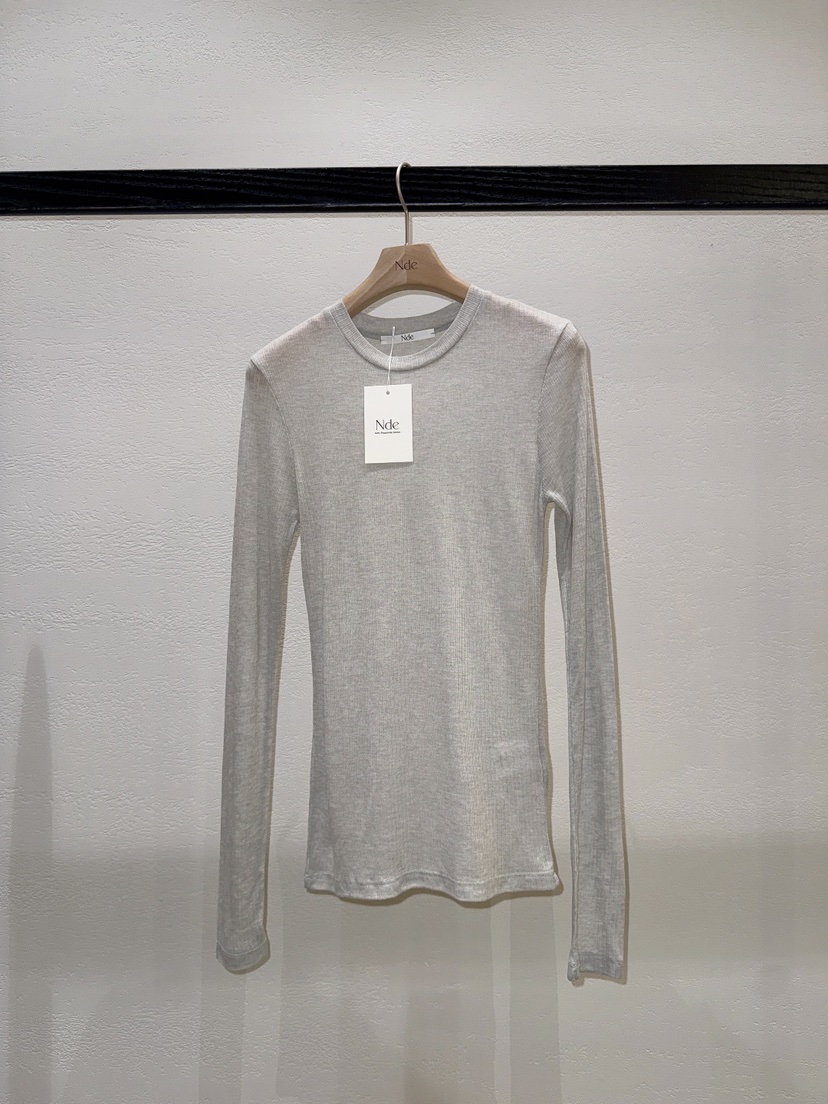 NDE東大門直郵女裝新款熱賣人氣職業真品休閑推薦長袖T恤BOHEME_NDE長袖T恤圖色6