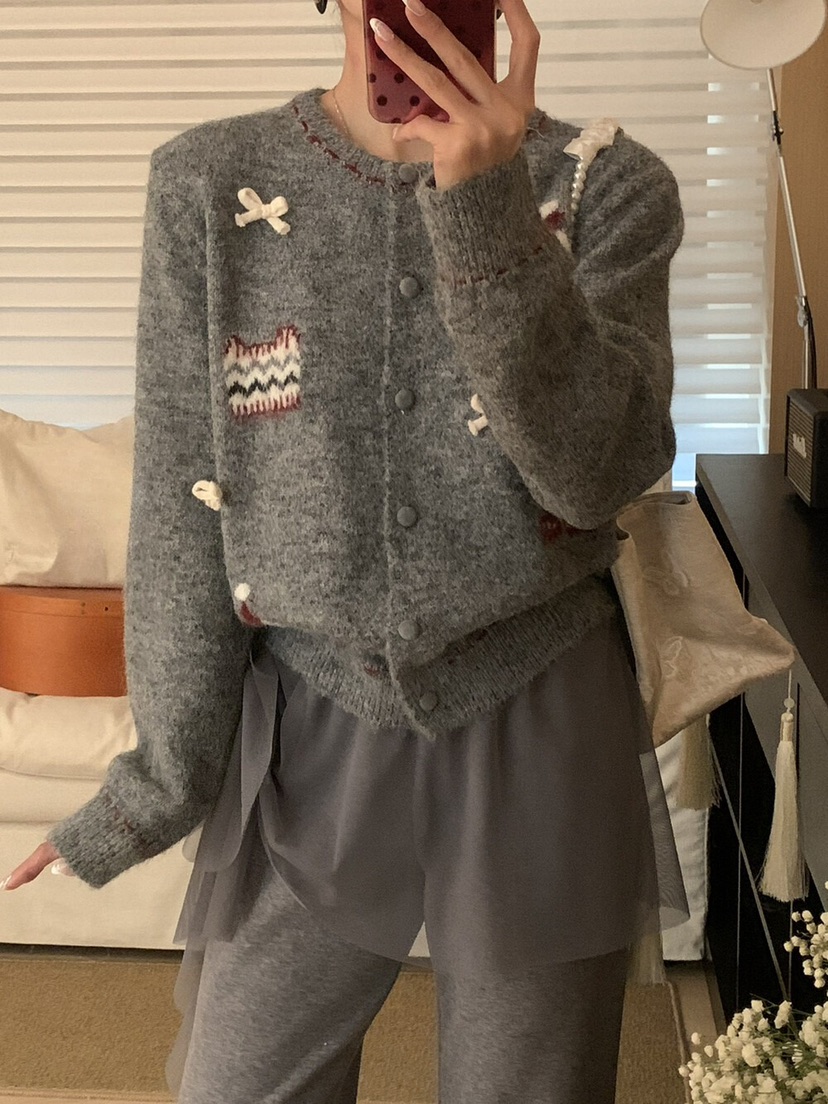 OLA韓國直郵女士新款真品推薦26春夏人氣時尚熱賣休閑針織衫mellor/OLA針織衫